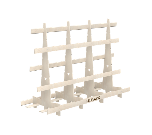 [SR80.8.240/4.US] Transport Rack SR80.240 (Extensive Use, 4 Uprights, 59")