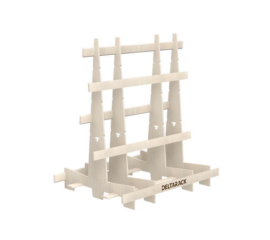 Transport Rack SR110.152 (Extensive Use, 4 Uprights, 59")