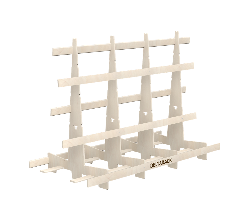 Transport Rack SR110.240 (Extensive Use, 4 Uprights, 59")
