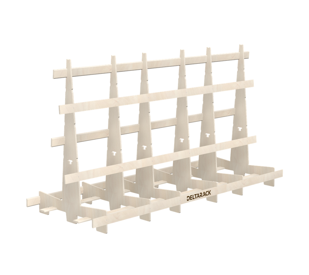 Transport Rack SR110.300 (Extensive Use, 6 Uprights, 59")