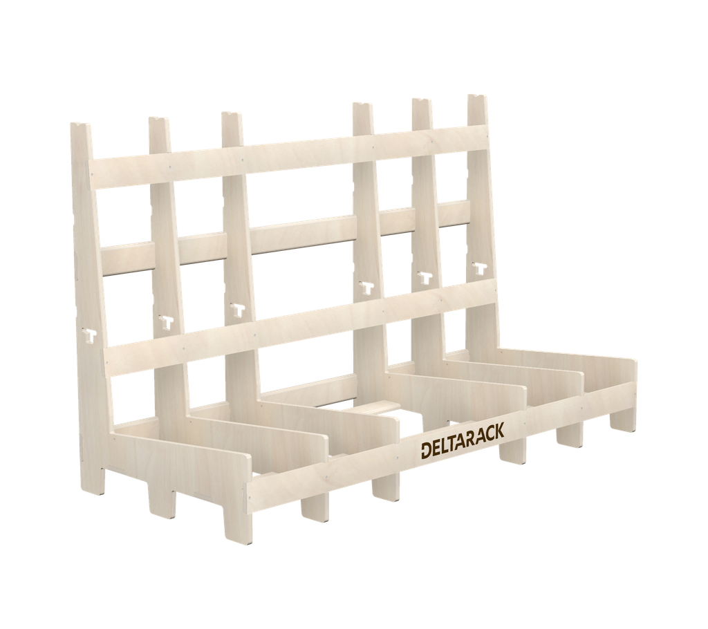 Transport Rack SL80.180 (Extensive Use, 6 Uprights, 37,5")