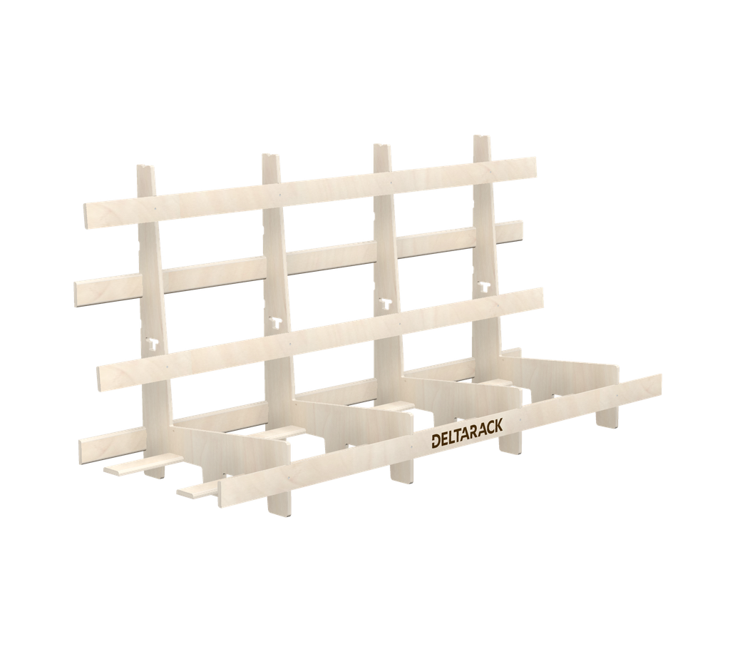 Transport Rack SL80.240 (Extensive Use, 4 Uprights, 37,5")
