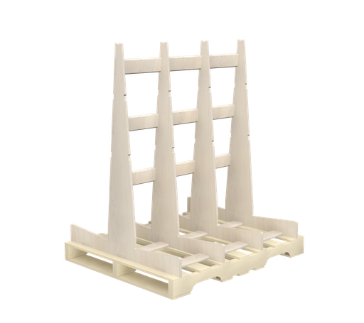 [SGP100.6.110/4.US] Pallet Transport Rack SGP100.110.6 (6, 4 Montantes)