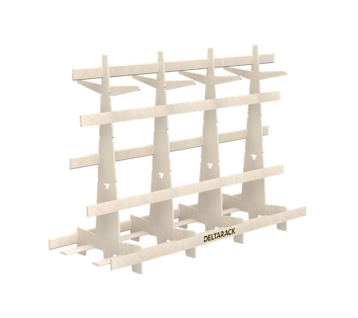 [CR80.240.1CBS.US] Cantilever Transport Rack - CR80.240 (8, 4 Uprights, 59", 4)