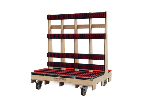 [WBR110.150.HH.125SB.US] WBR110.150 Hybrid (Extended Height, 4x Swivel brake (125mm), 32, 32)