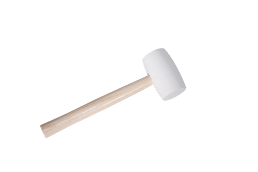 [RM.750/White.US] Rubber Mallet